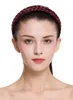 WIG ME UP Breiter Haarreif geflochten Granatrot CXT-002-120 Produktbild-Vorschau 2