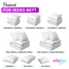 EllaTex Hotelbettwäsche 135x200 + 80x80 cm 100% Baumwolle Produktbild-Vorschau 7