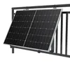 Solarhalterung Triangel Schwarz Universal für Balkon, Produktbild-Vorschau 5