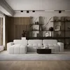 FEDVE Ecksofa RIFU SO aus Bouclé-Stoff mit Schlaffunktion, Produktbild-Vorschau 2