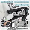 Gaming-Stuhl ergonomisch, Fußstütze, Stoff, verstellbar, Produktbild-Vorschau 8