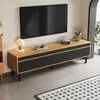 A modern living room with a TV stand and television. Produktbild-Vorschau
