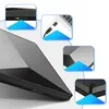 A collage of close-up shots highlighting the features of a Zenwire Aluminium USB3.0 DVD-Laufwerk SY881. Produktbild-Vorschau