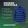 Flanellhemd Karohemd Holzfäller Arbeitshemd Flanell Hemd Produktbild-Vorschau 5