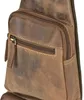 GREENBURRY Umhängetasche Vintage Sling Bag Brown braun Produktbild-Vorschau 6