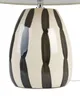 BELIANI Schreibtischlampe Beige und Schwarz Keramik 41cm Produktbild-Vorschau 7