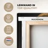 MuchoWow® - Leinwandbilder - Gold - Frau - Schwarz und Produktbild-Vorschau 3