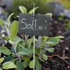 12 panneaux de plantes en ardoise avec bâton Voir les images du produit 2