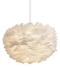 Feder Pendelleuchte Federkugel Ø40cm – Elegante Hängelampe Produktbild-Vorschau 1