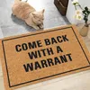 Fußmatte Come Back With A Warrant 1 Stück, Ultra-Dünne Produktbild-Vorschau 4
