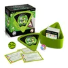 A Trivial Pursuit Rick and Morty edition board game set, including the box, game pieces, cards, and dice, arranged on a white background. Produktbild-Vorschau