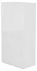 Szafka wisząca do sypialni biała 120x60x34 cm 2 drzwi Podgląd zdjęcia produktu 7