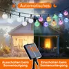 salcar Lichterkette Kugel 10m Bunt, 40 LEDs Ø 2,3cm, Solar Produktbild-Vorschau 5