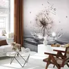 Vlies Fototapete - Wind Drops 300x210 cm Blumen Produktbild-Vorschau 1