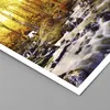 Poster - Poster ohne Rahmen - Berge Bach Wasser - 30x30 cm Produktbild-Vorschau 2