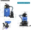 Wiltec Filtre à sable et particules – 180 W – capacité 14 l Voir les images du produit 8