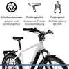 Zündapp X850 Trekking E Bike bianca Anteprima dell’immagine prodotto 4