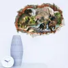 Dinosaurus 3D samolepky na zeď Dinosaurus samolepka na zeď Náhled obrázku produktu 4