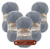 5 x ALIZE Angora Gold 87 Coal Grey mit Label Produktbild-Vorschau 1