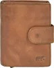 Bear Design Kartenetui Geldbörse Leder cognac mit RFID Produktbild-Vorschau 3