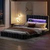 INONEFT Polsterbett 180x200cm mit USB und LED Kopfteil, Produktbild-Vorschau 2