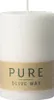 WENZEL PURE Bougie Olive Wax 9x6cm, blanc Voir les images du produit 1