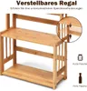 Gewürzregal mit 3 Etagen aus Bambus,Gewürzstaender, Produktbild-Vorschau 4