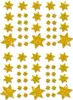 Oblique Unique 68 Sterne Sticker Aufkleber Glitzernd Produktbild-Vorschau 1