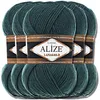 Alize 5x 100 g Lana Lanagold, tinta unita, uncinetto, Anteprima dell’immagine prodotto 1