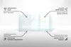 Transparente Glasplatte Küche – Klarglas – Dekorative – 6mm Produktbild-Vorschau 6
