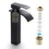 Cecipa MAX Wasserfall-Design Waschtischarmatur Bad, Schwarz Produktbild-Vorschau 2