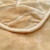 BEIGE WARME DECKE, DICK, WEICH, ÜBERWERFDEcke FÜR BETT ODER Produktbild-Vorschau 7