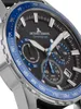 Jacques Lemans Chronographen Liverpool Black - Light Blue Produktbild-Vorschau 3