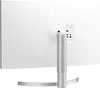 The back of a white LG monitor on a white background. Produktbild-Vorschau