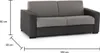 Schlafsofa Dabaida, Großes 2-Sitzer-Sofa, 100%  Italy, Produktbild-Vorschau 3