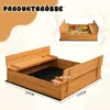 FCH: Sabbiera con panche e coperchio, dimensioni 110x110x21 Anteprima dell’immagine prodotto 5
