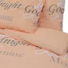 vidaXL Ensemble de literie rose 240x220 cm coton Voir les images du produit 5