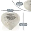 com-four® Grab-Dekoration in Herz-Form - wetterfester Produktbild-Vorschau 6
