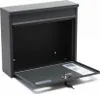 Wiltec Briefkasten V12 Anthrazit 360 x 115 x 320 mm, Produktbild-Vorschau 2