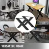 VEVOR 2 X noga stołu rama stołu 72 x 76 CM stalowa noga Podgląd zdjęcia produktu 7