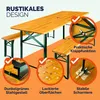 CASARIA® Bierzeltgarnitur 170cm Klappbar Stabil 3 Teilig 2x Produktbild-Vorschau 3