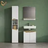 Meuble sous lavabo Livinity Timavo Blanc 60x57.5cm avec 2 Voir les images du produit 2