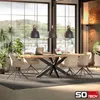 SOTECH Tischgestell SPIDER 1500 x 780 x 710 mm – schwarz, Produktbild-Vorschau 2