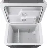 An open cooler box with a divider inside, shown from a top-down perspective. Náhled obrázku produktu
