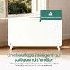 Emerio radiateur en verre GR-133080.1 - 25 m² - 2000W - 2 Voir les images du produit 3