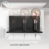 B.K.Licht, Lampada da parete con mensola, Interruttore sul Anteprima dell’immagine prodotto 2