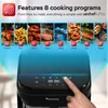 TurboTronic teplovzdušná fritéza 5,5 l - AFG5 - sklenený Náhľad obrázku produktu 5
