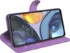 Motorola Moto G22 Hülle - Coverup Klapphülle - Violett Produktbild-Vorschau 3
