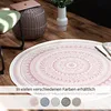 In- & Outdoor Teppich Rund FINN Rosé, Ø120 cm Produktbild-Vorschau 7