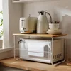 Supporto per elettrodomestici, mensola da cucina, ripiano, Anteprima dell’immagine prodotto 6
